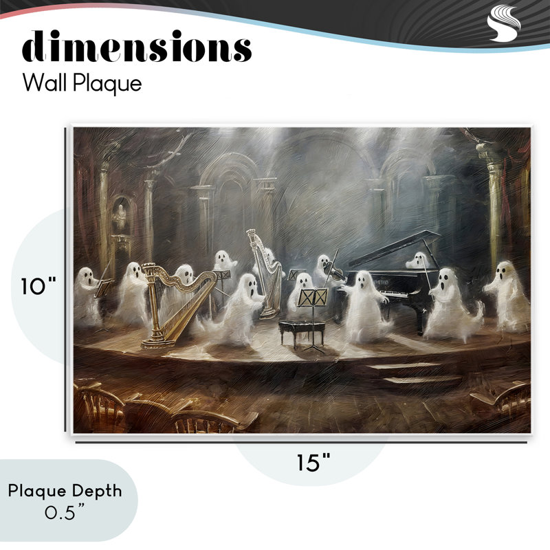 " Ghost Orchestra in Concert " Graphic Art Print