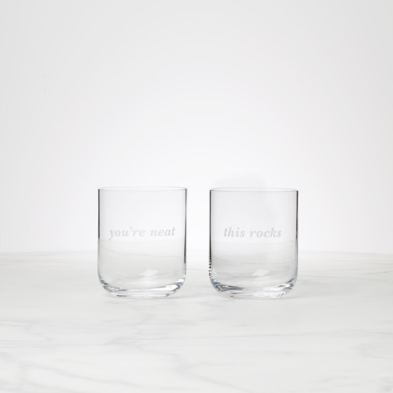 This Rocks & You're Neat DOF Glasses, Set of 2