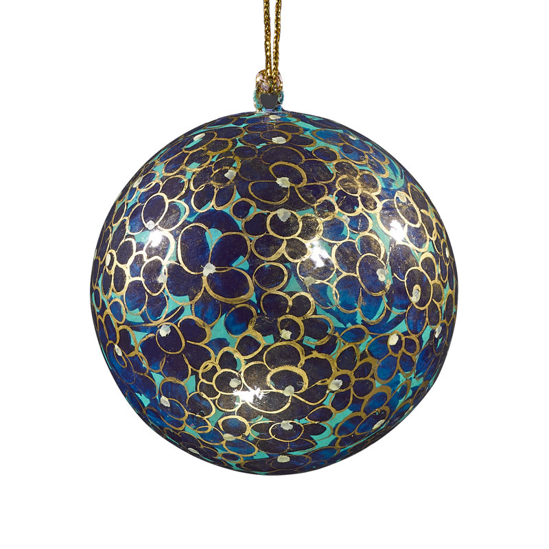 7.62cm Handmade Paper Plants & Flowers Bauble
