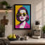 Woman in Sunglasses Modern - Wrapped Canvas-275712539-275712536