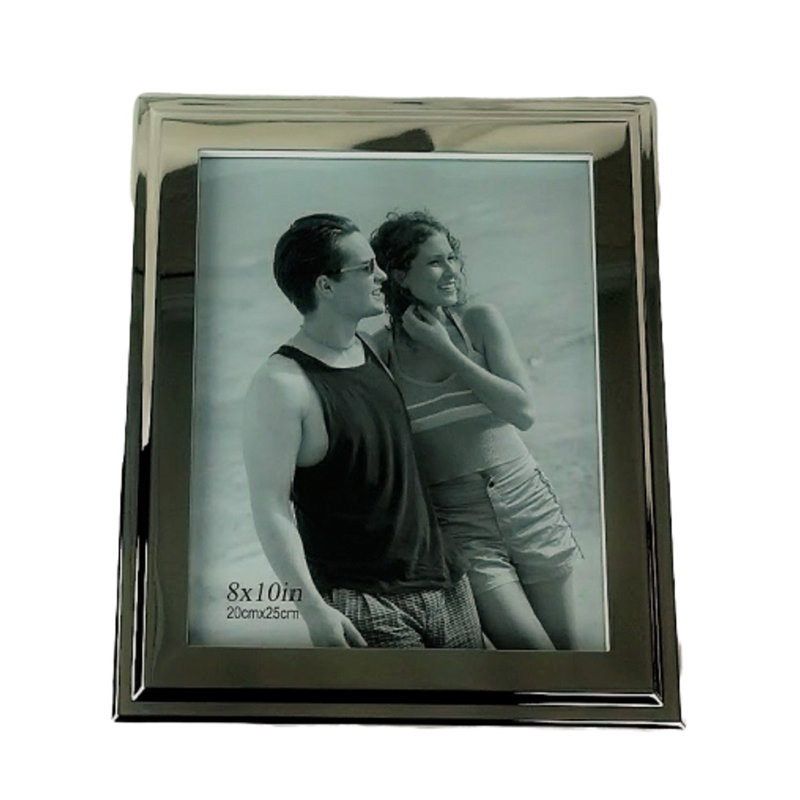 Litzy Silver Metal Picture Frame, 8" x 10"