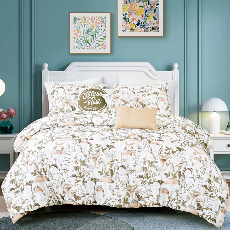 Oona 6 Piece Comforter Set, King Comforter + 5 Additional Pieces