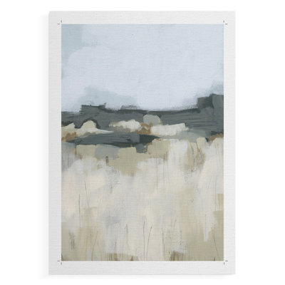 Brushstroke Badlands I -Canvas Print Only - NOT FRAMED
