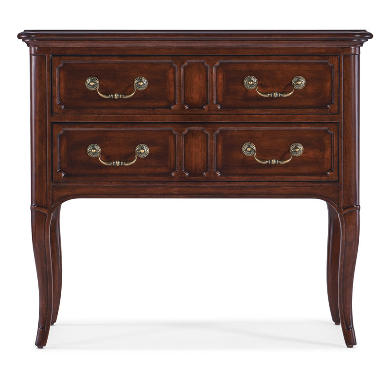 Table de chevet Charleston, Cerise marasquin