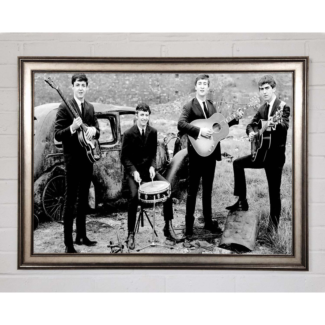 Beatles Band - Einzelne Bilderrahmen Kunstdrucke