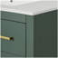 Ensemble de meuble-lavabo 36 po avec lavabo en céramique, armoire de rangement en bois massif, ensemble de meuble-lavabo autoportant avec 3 tiroirs et portes à fermeture douce-1033237766