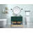 Rozell 48 " W Freestanding Standard 1 Single Vanity Bathroom Vanity With Engineered Marble Top-1605392706