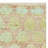 Arria Cape Cod Hand Woven Jute/Cotton Polka Dots Rug in Green/Natural-19269993