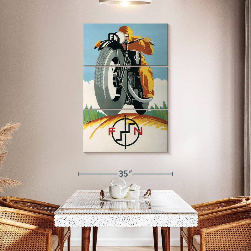 Motocyclette Mehar, 1934, H 50 po x l 32 po