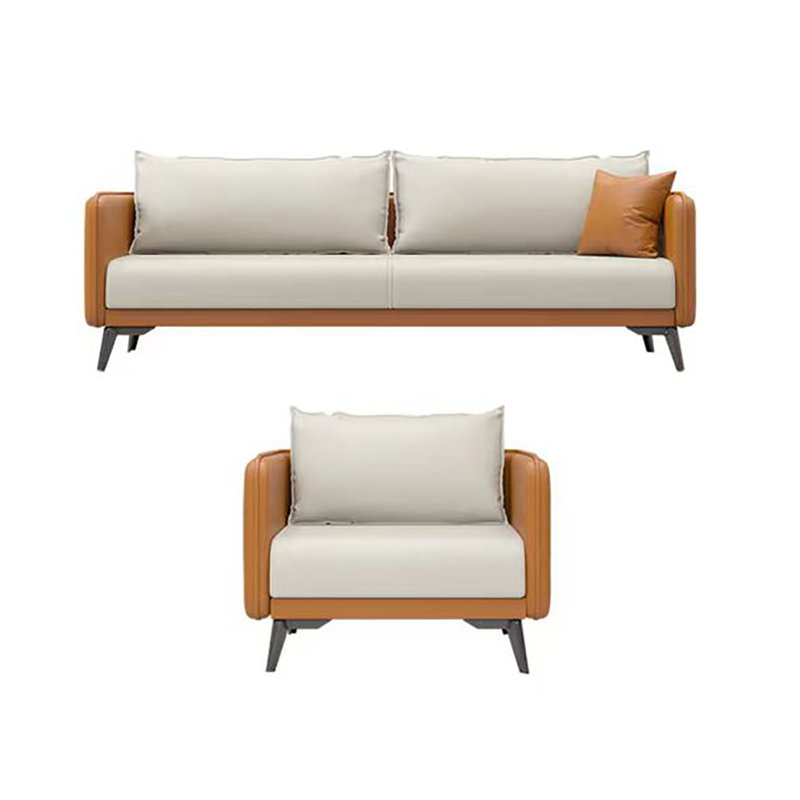 Simple modern elegant office sofa set