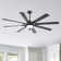 72 Inch Ceiling Fan With Light, 8 Blades Ceiling Fan With Light and Remote, Indoor Ceiling Fan Large Ceiling Fans for Living Room