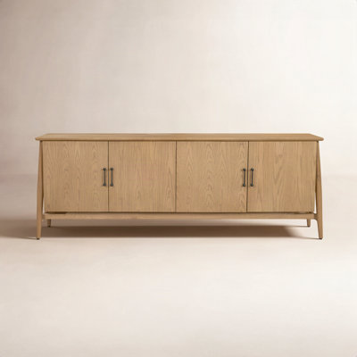 Oak 4-Door Sideboard