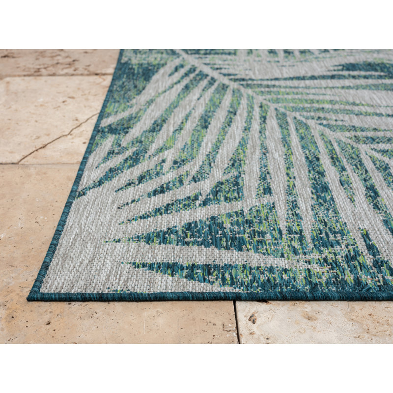Larde Flatweave Indoor Rug, Rectangle 7'7" x 10'