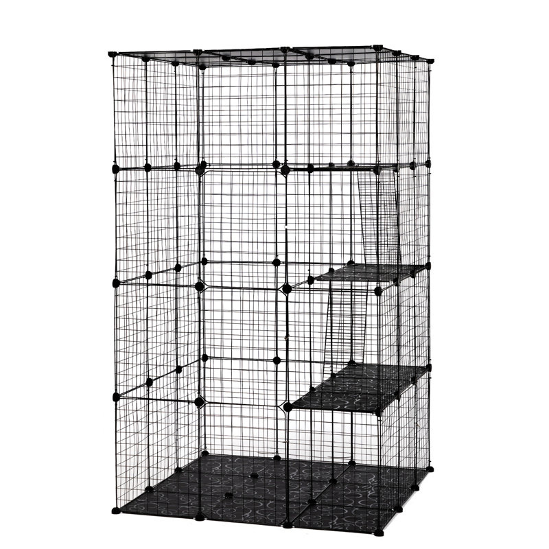 3-Tier Wire Cat Cage