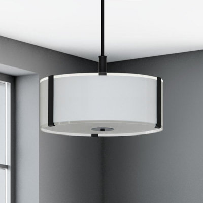 Luminaire suspendu en dôme à 3 lumières Winesburg Latitude Run®