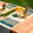 Polyester Abstract Rectangle Placemat