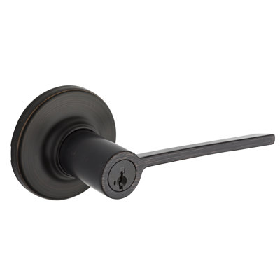 Ladera Keyed Door Lever with SmartKey®