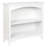 29" H x 29.5" W Wood 2 Tier Bookcase with 2 Arched Support, Storage and Display Bookshelf for Home Office and Living Room, White-83571173-101528707