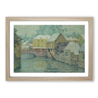 Snow upon the Houses by Henri Le Sidaner - Picture Frame Painting