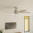 52" Xidane 5 -Blade LED Standard Ceiling Fan with Remote Control and Light Kit Included-97961566