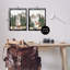 «In the Woods Animals», ensemble de 2 toiles flottantes, design par Christine Simpson Art-842055314-842055315