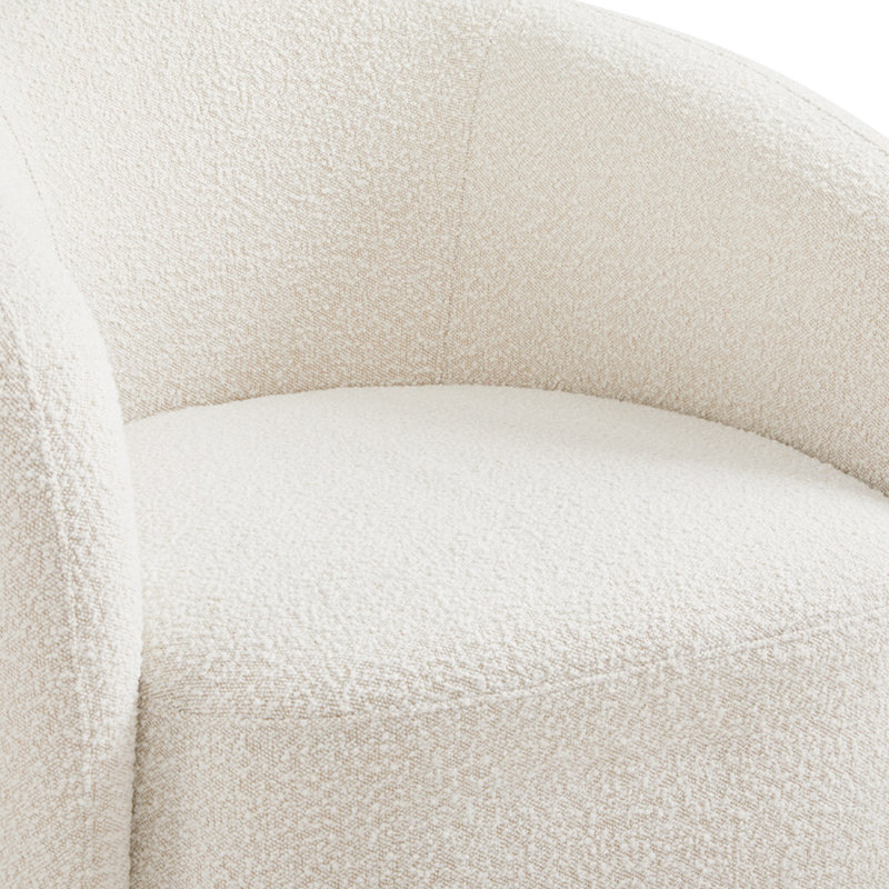 Caitlin Upholstered Swivel Barrel Chair