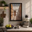 Light Through Doorway Minimalist - Wrapped Canvas-640159091-640159084