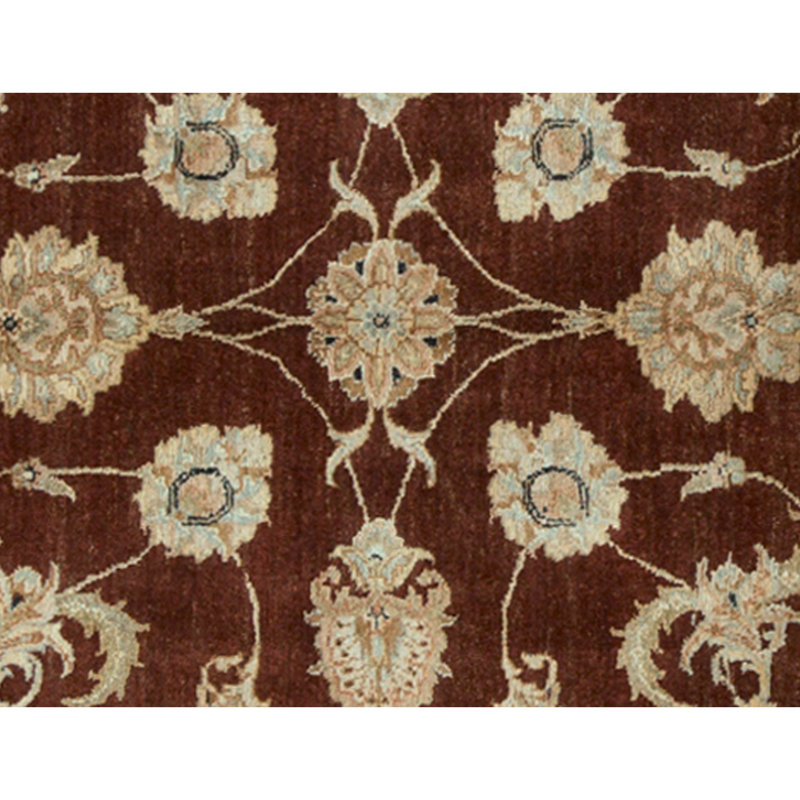 Handmade Silk and Wool Area Rug