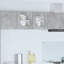 Vidaxl Hanging Cabinet Riga Grey Sonoma And White 80 X 31 X 40 Cm-121217958-121217957