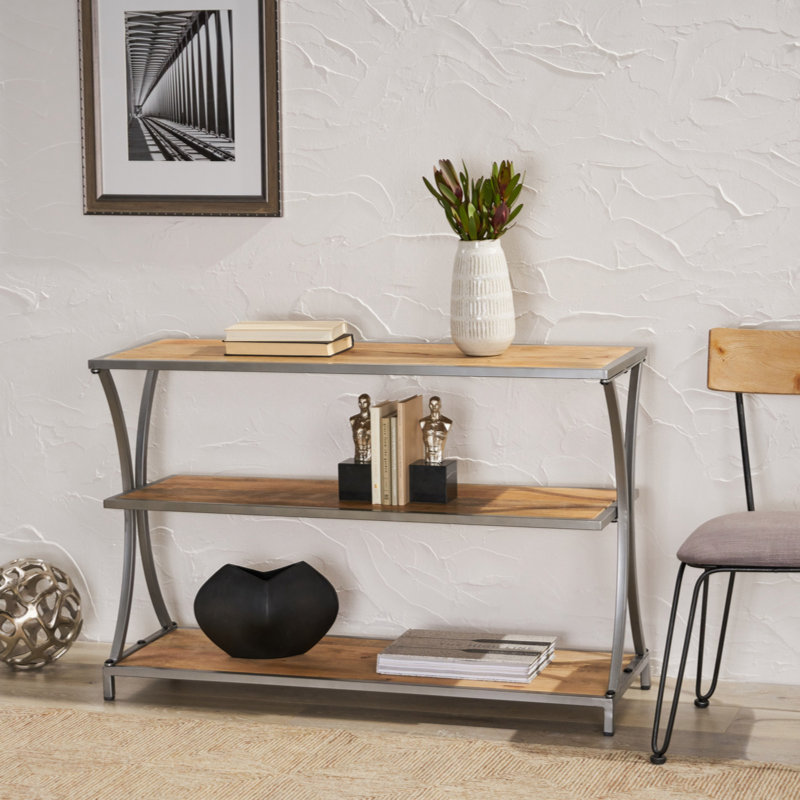 CONSOLE TABLE WITH 3 SELF