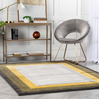 Astrid Geometric Synthetic Area Rug