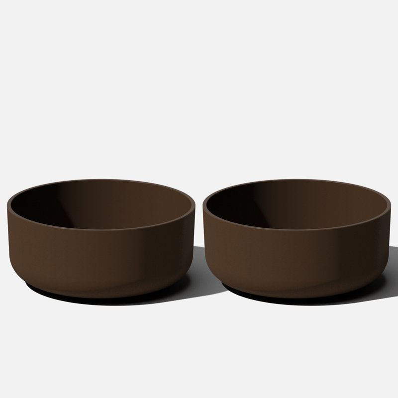 Mason Series Kona Bowl Planter, Espresso, 2