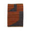 Rectangle Abstract Flatweave Hemp Area Rug in Red/Gray-1120644991