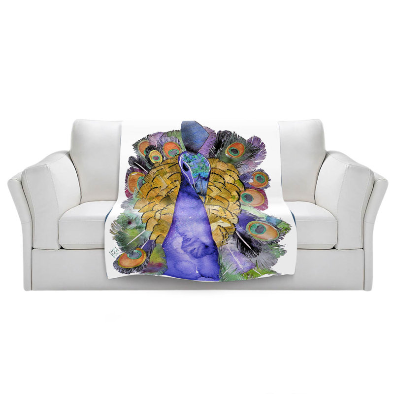 Hand Woven Throw Blanket, 68" x 80"