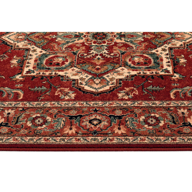 Pine Grove Oriental Wool Area Rug, Rectangle 160 x 240cm