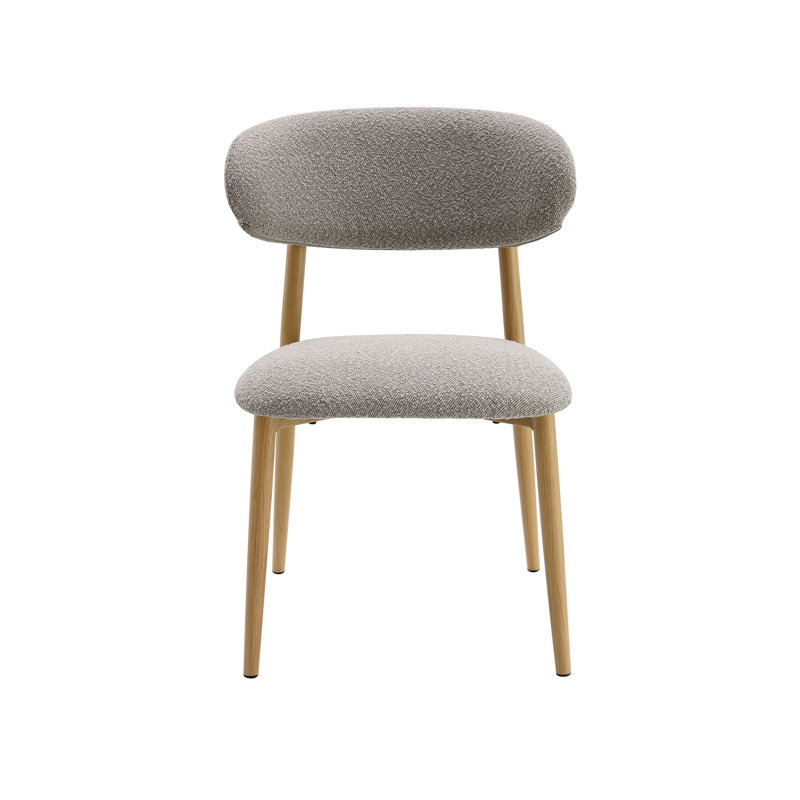 Ensemble de 2 chaises d'appoint Kacey Boucle
