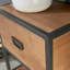 Lerch 35cm W Steel Bedside Table