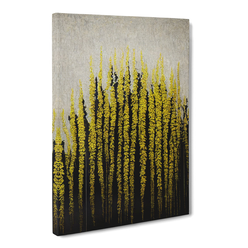 Weeping Willow Tree Abstract Vol.2 - Wrapped Canvas, 76cm H x 50cm W x 3cm D