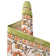 Tapis vert de style oriental