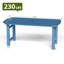Ensemble de salle à manger rectangulaire 7 pièces pour 6 personnes 59 po avec trou pour parasol-689590132