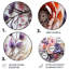 Fleurs délicates, art floral rond en métal-109733633