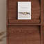 Bibliothèque de rangement simple de style américain