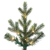 Vickerman 7.5' x 58" Welch Fraser Fir Artificial Pre-Lit Christmas Tree with 1150 LED Color Changing 3mm Low Voltage 6 Function Wide Angle Coaxial Lights