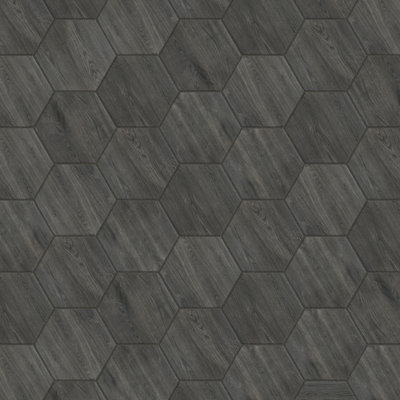 Natural 14" x 16.25" Pressed Porcelain Wood Look Wall & Floor Tile