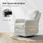 Caleya Modern Ergonomic Swivel Rocker Manual Recliner-375385666