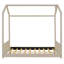 Lit en bois Velvet House, beige-910216706