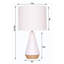 Lampe de table en résine Strongsville