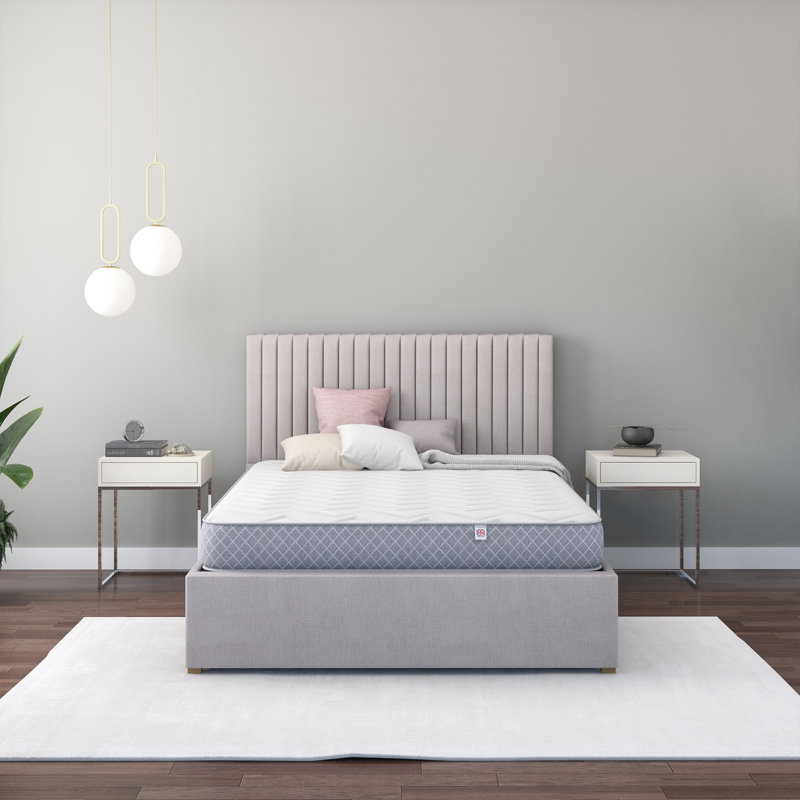 Quron 17 Stories Open Coil Mattress, Small Double (4')