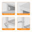 Lovern Freestanding Bathroom Cabinet
