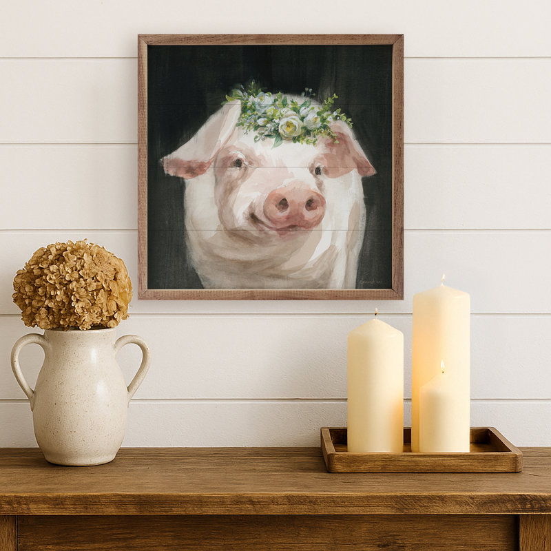 Barnyard Whimsy III par Danhui Nai, H 4 po x l 4 po